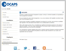 Tablet Screenshot of hocaps.com